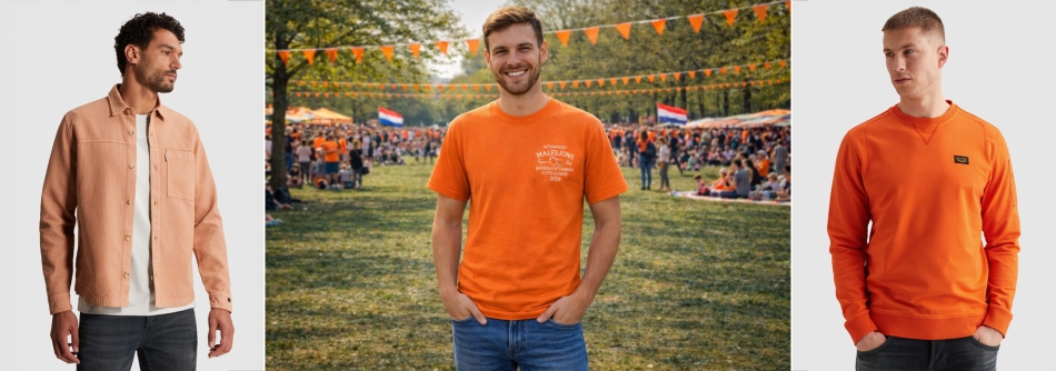 Scoor je oranje outfit