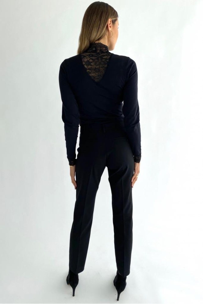 Minus zwarte dames t-shirt | 