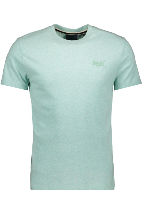 Superdry groene heren t-shirt | Vooraanzicht