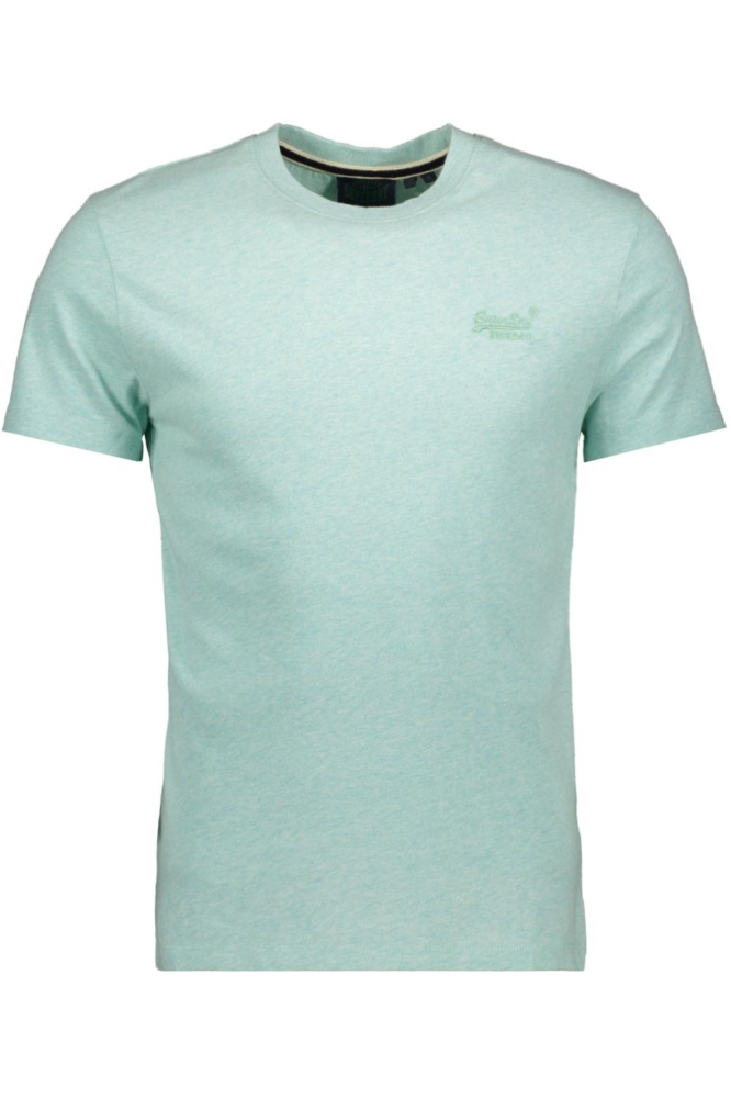 Superdry groene heren t-shirt | Vooraanzicht