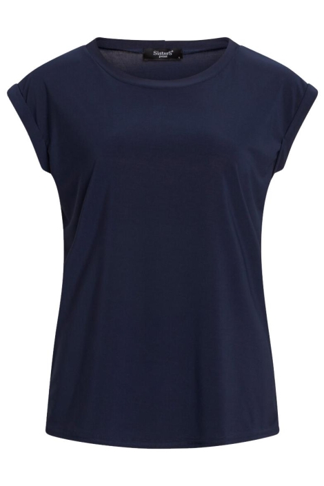 SisterS point blauwe dames t-shirt | Vooraanzicht