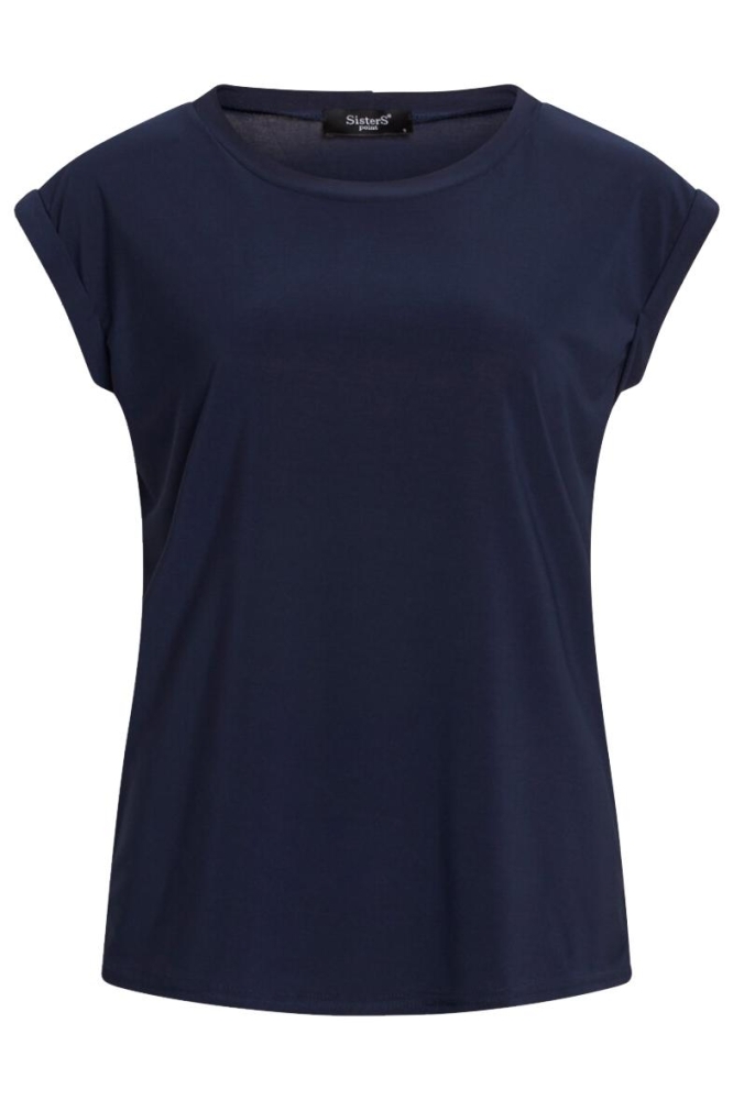 SisterS point blauwe dames t-shirt | Vooraanzicht
