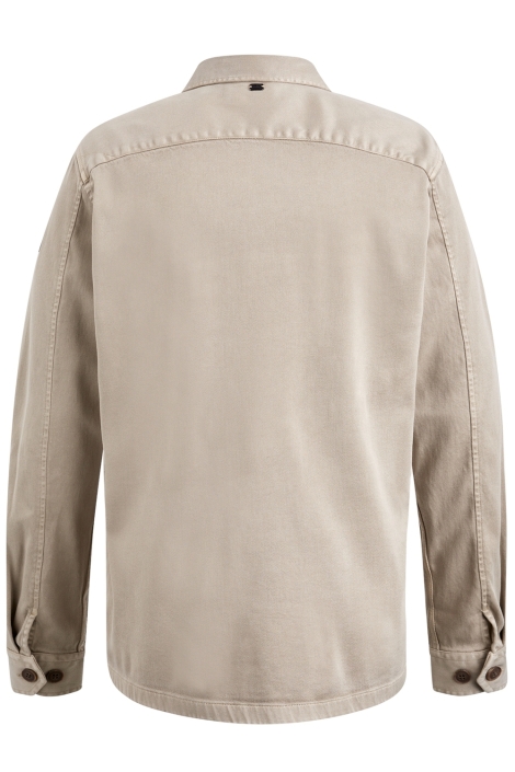 Vanguard beige heren overhemd | Achteraanzicht