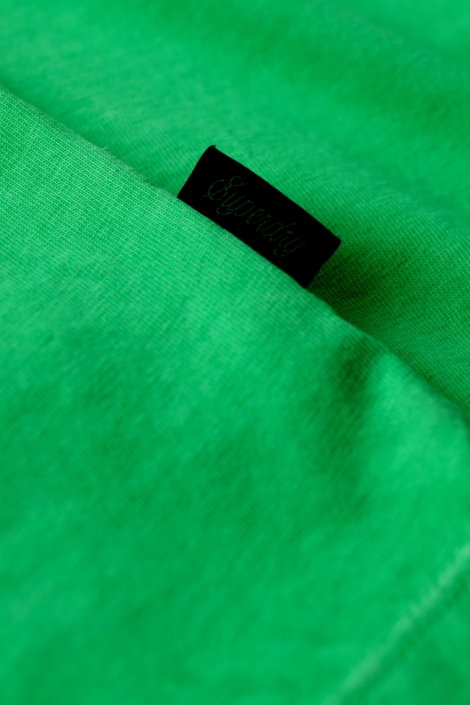 Superdry groene heren t-shirt | Kleurstaal