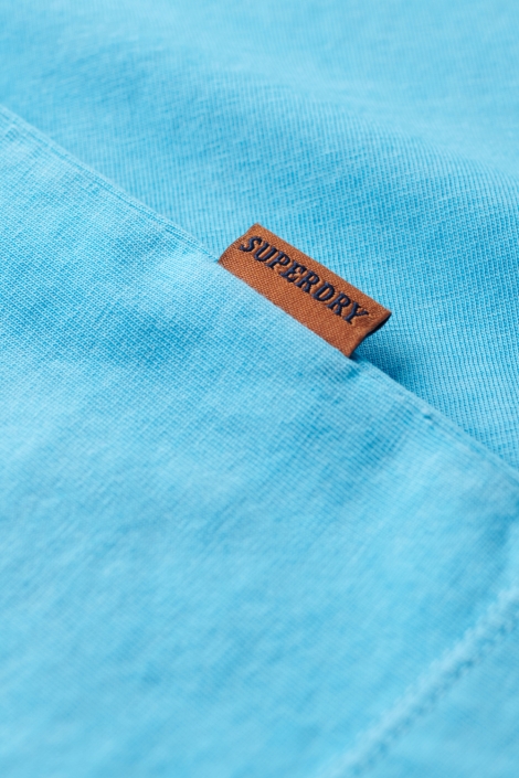 Superdry blauwe heren t-shirt | Kleurstaal