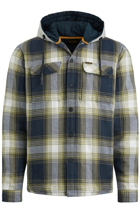 PME legend blauwe heren overhemd | Vooraanzicht