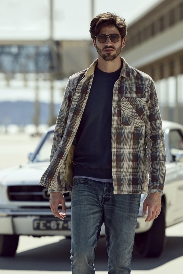 Cast Iron OVERSHIRT MET STRUCTUUR WEAVE CSI2408210 8063