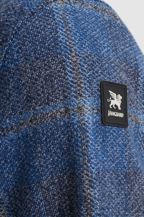 Vanguard blauwe heren overhemd | Close up