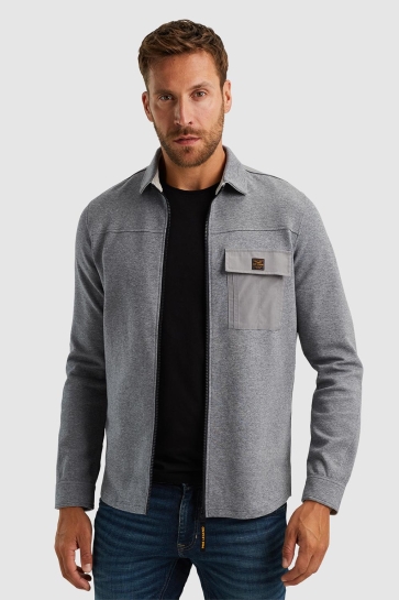 PME legend Overhemd SHIRT JACKET MET RITSSLUITING PSI2409231 940