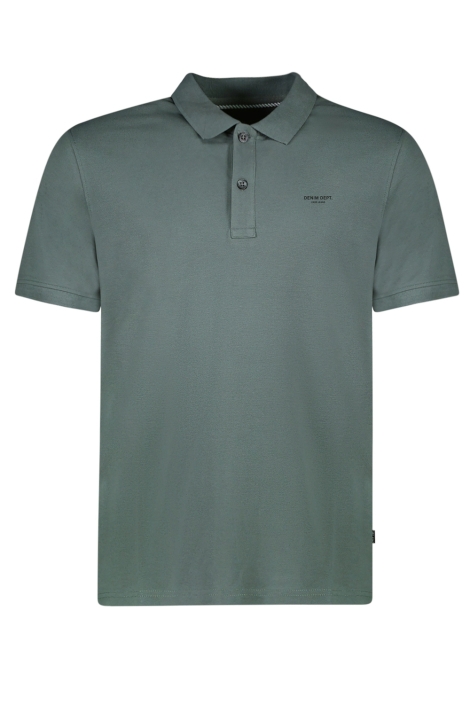 Cars groene heren polo | Vooraanzicht