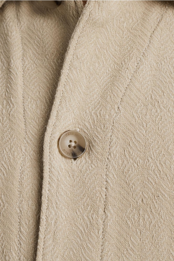 Cast Iron zand heren overhemd | Kleurstaal