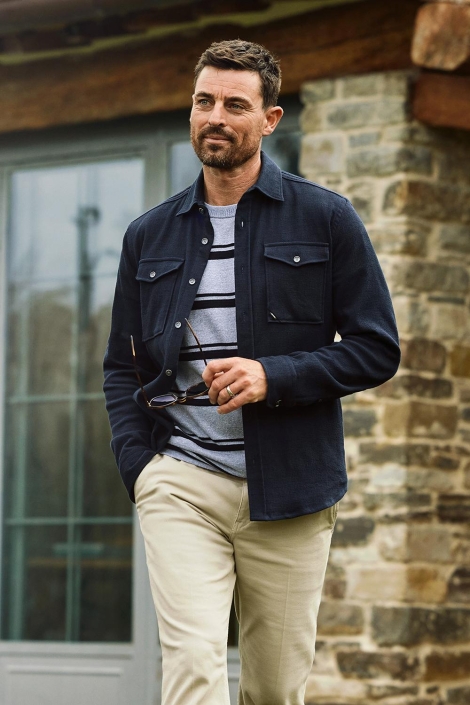 Vanguard blauwe heren overhemd | 