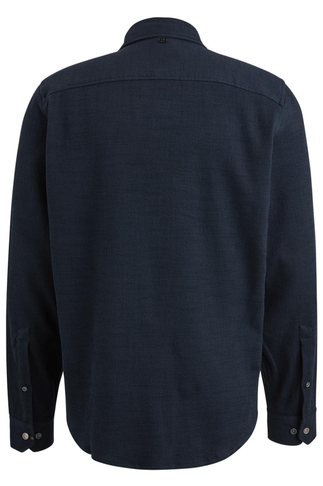 Vanguard blauwe heren overhemd | Achteraanzicht