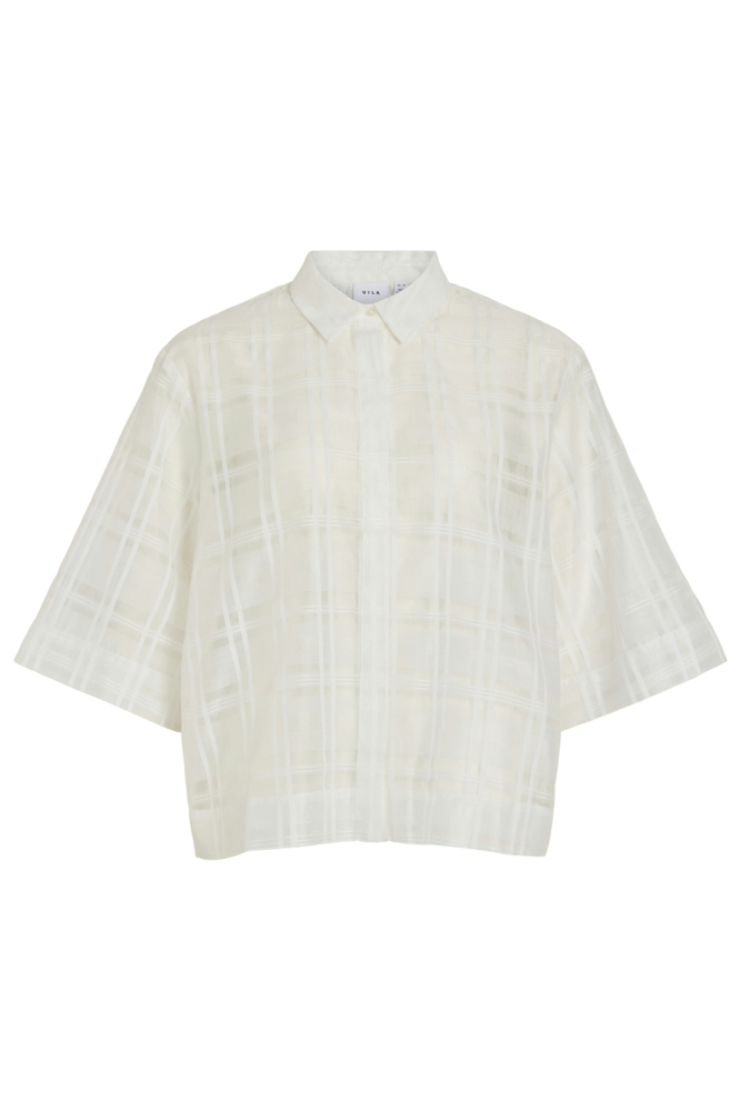 Vila witte dames blouse | Vooraanzicht