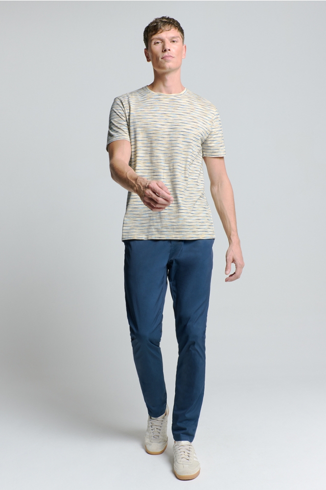 NO-EXCESS beige heren t-shirt | Model