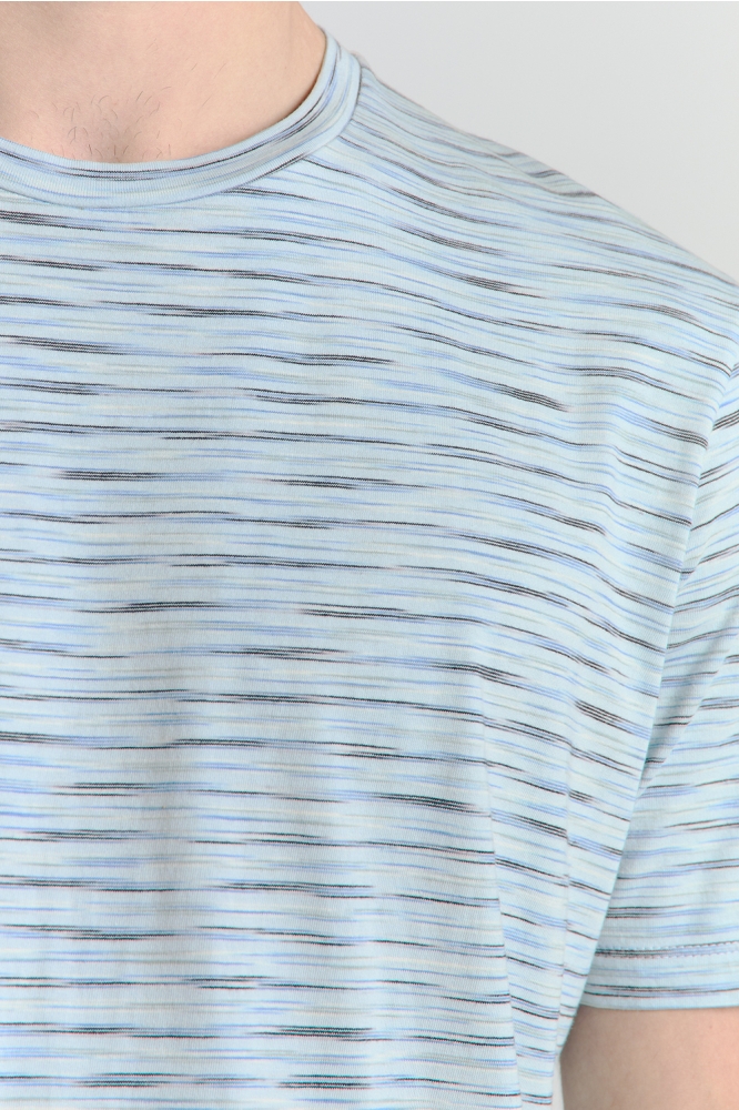 NO-EXCESS blauwe heren t-shirt | Kleurstaal