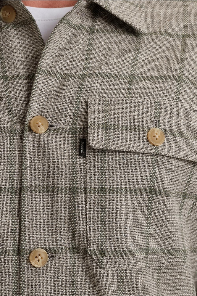 Vanguard taupe heren overhemd | Unique Selling Point