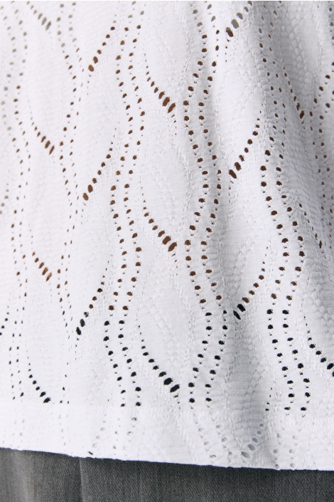 Object witte dames t-shirt | Close up