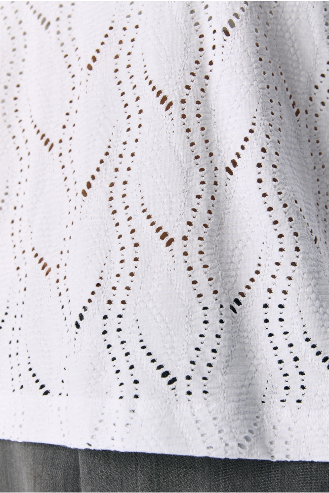 Object witte dames t-shirt | Close up