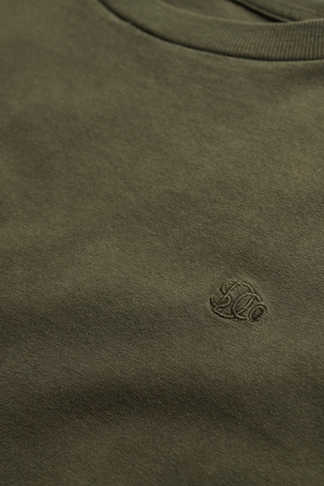 Superdry groene heren t-shirt | Kleurstaal