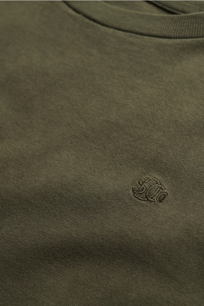Superdry groene heren t-shirt | Kleurstaal