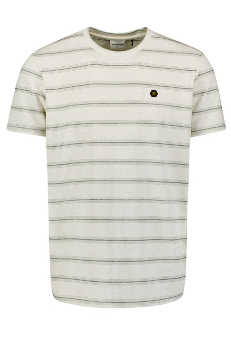 NO-EXCESS witte heren t-shirt | Vooraanzicht