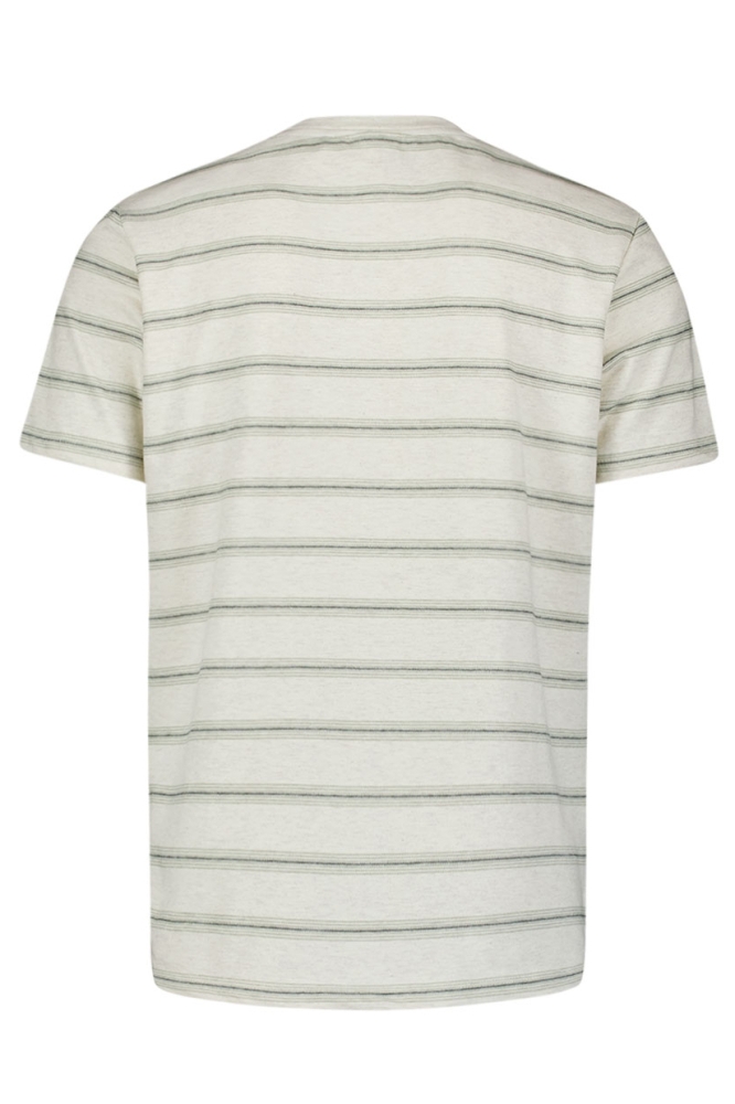 NO-EXCESS witte heren t-shirt | Achteraanzicht