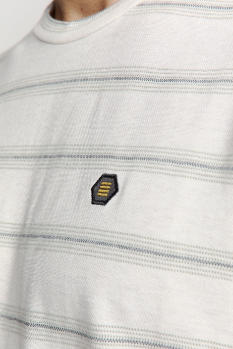 NO-EXCESS witte heren t-shirt | Kleurstaal