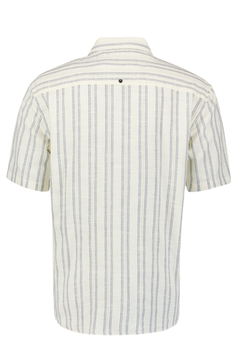 NO-EXCESS witte heren overhemd | Achteraanzicht