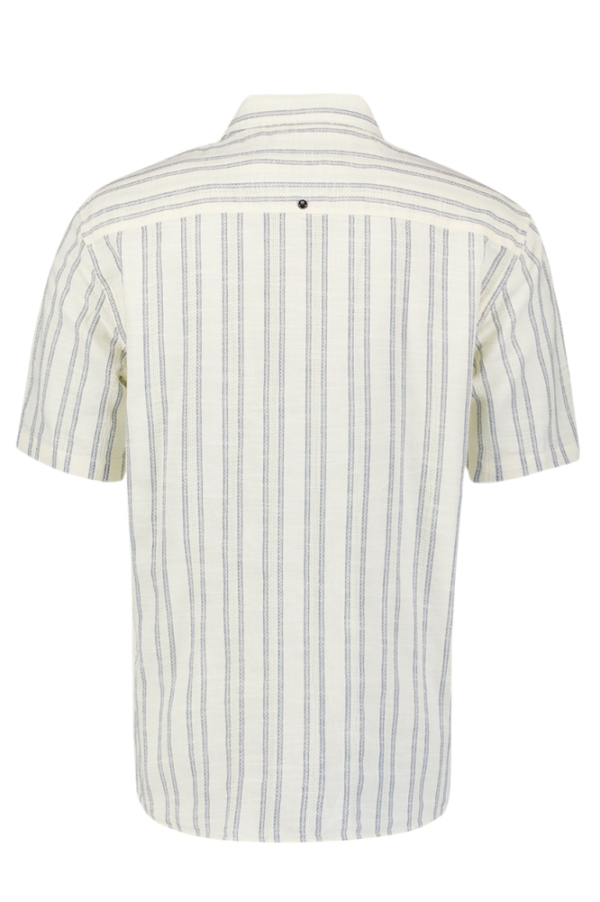 NO-EXCESS witte heren overhemd | Achteraanzicht