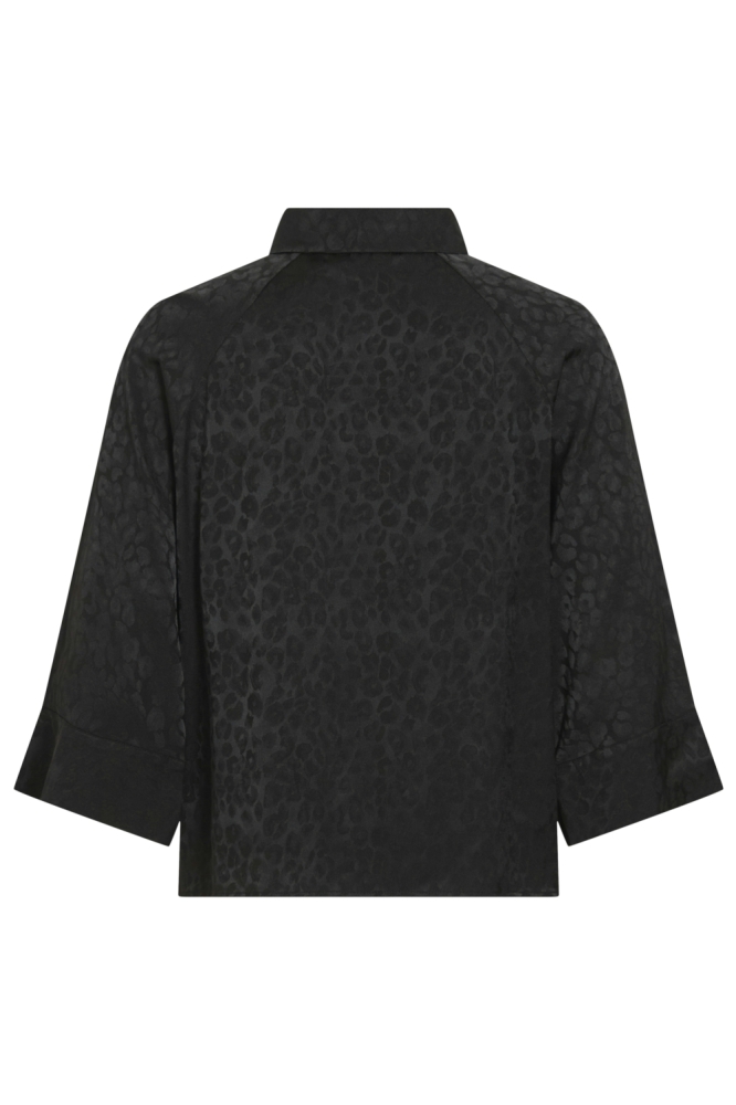 Vila zwarte dames blouse | Achteraanzicht