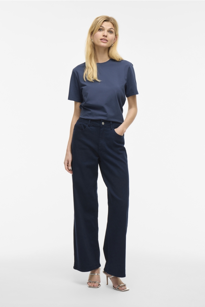 Vila blauwe dames t-shirt | Model