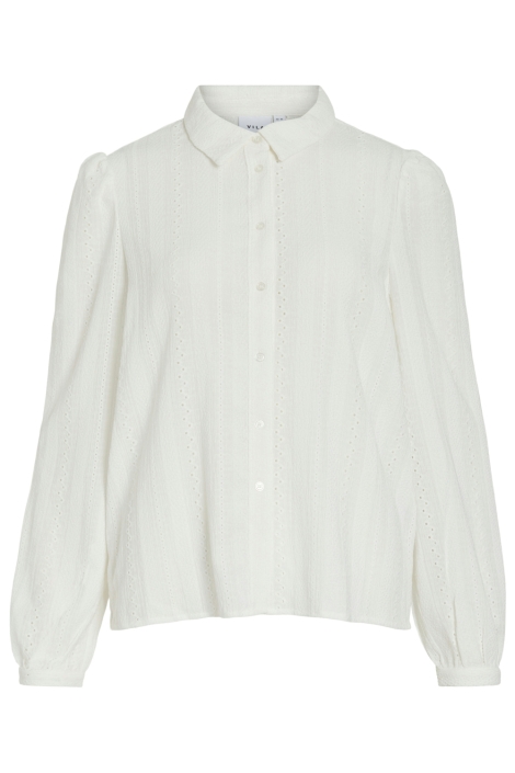 Vila witte dames blouse | Vooraanzicht
