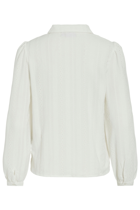 Vila witte dames blouse | Achteraanzicht