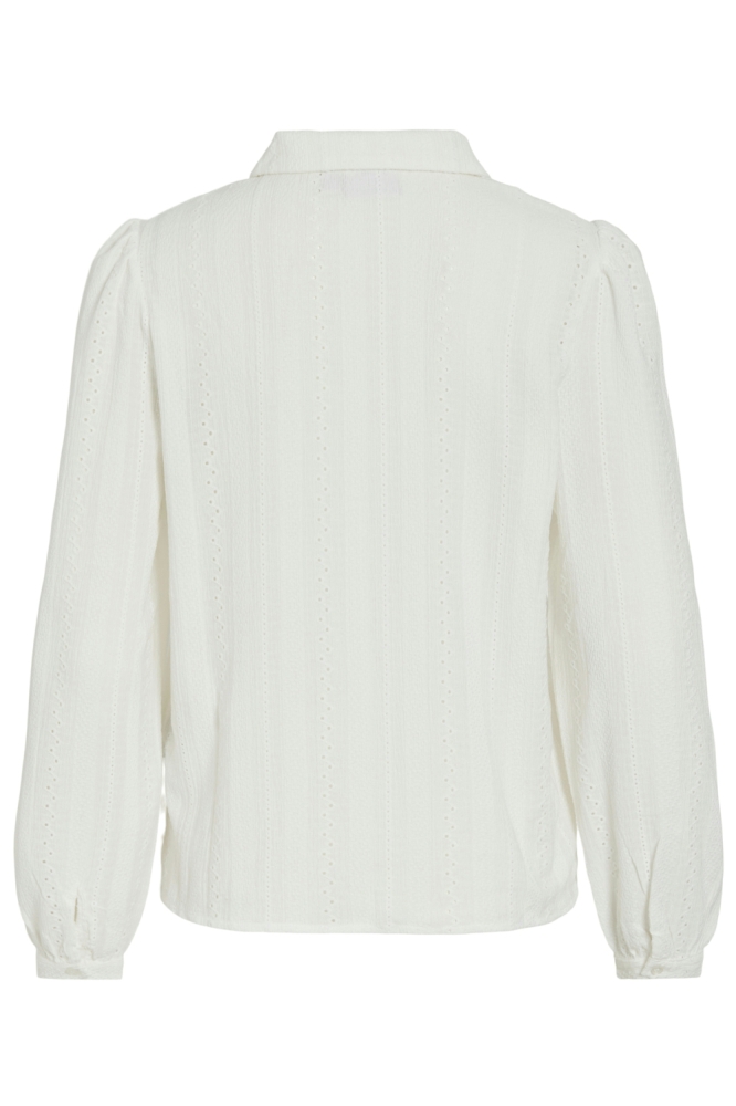 Vila witte dames blouse | Achteraanzicht