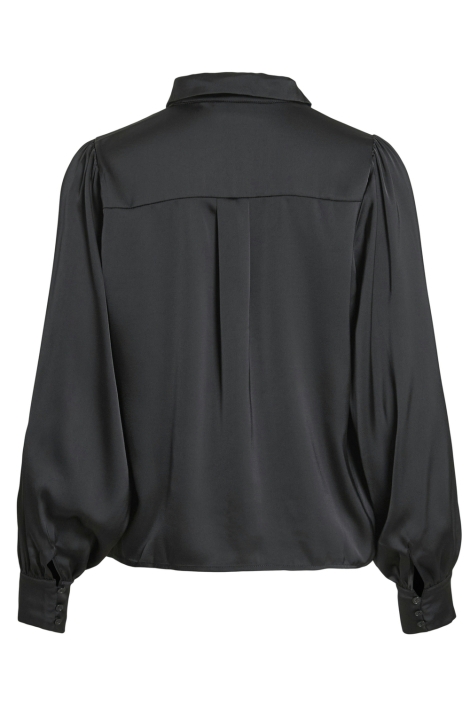 Vila zwarte dames blouse | Achteraanzicht