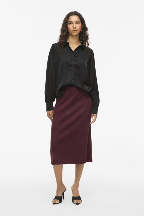 Vila zwarte dames blouse | Model