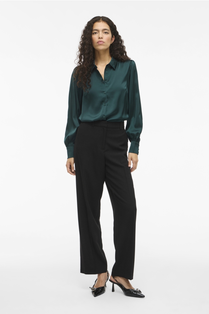 Vila groene dames blouse | Model