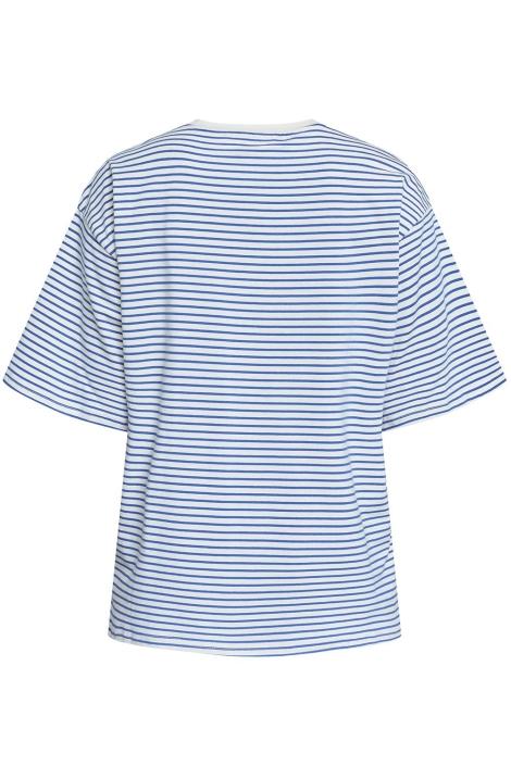 SisterS point blauwe dames t-shirt | Achteraanzicht