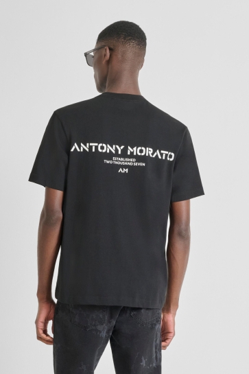 Antony Morato T-shirt KNITWEAR FA100239 MMKS02540 BLACK