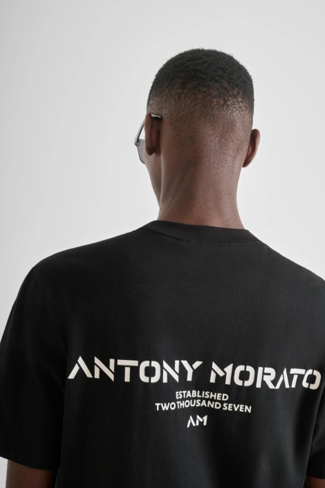 Antony Morato zwarte heren t-shirt | Unique Selling Point