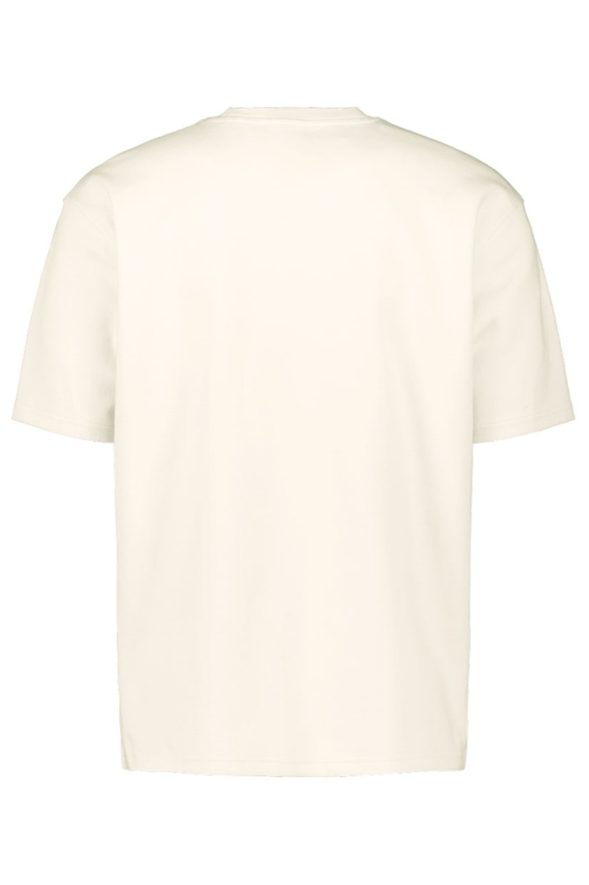NO-EXCESS beige heren t-shirt | Achteraanzicht
