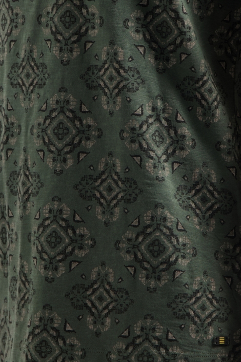 NO-EXCESS groene heren t-shirt | Kleurstaal