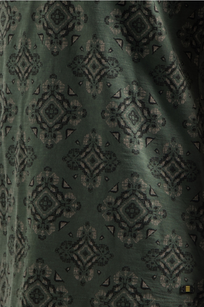 NO-EXCESS groene heren t-shirt | Kleurstaal