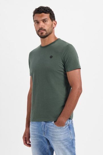 NO-EXCESS T-shirt ZACHT T SHIRT 29360775 052 DARK GREEN
