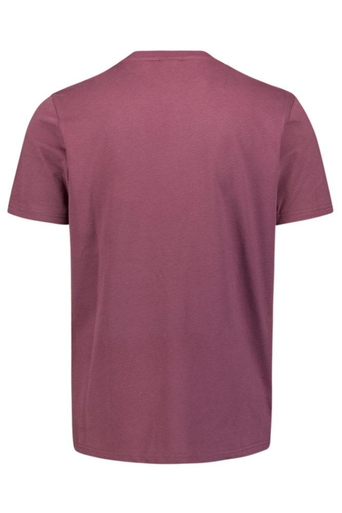 NO-EXCESS paarse heren t-shirt | Achteraanzicht