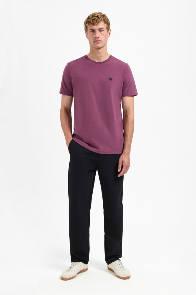 NO-EXCESS paarse heren t-shirt | Model