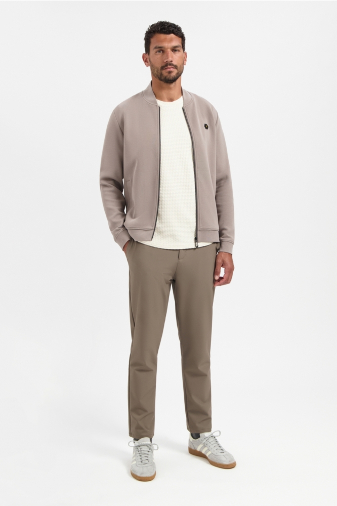 NO-EXCESS beige heren t-shirt | Model