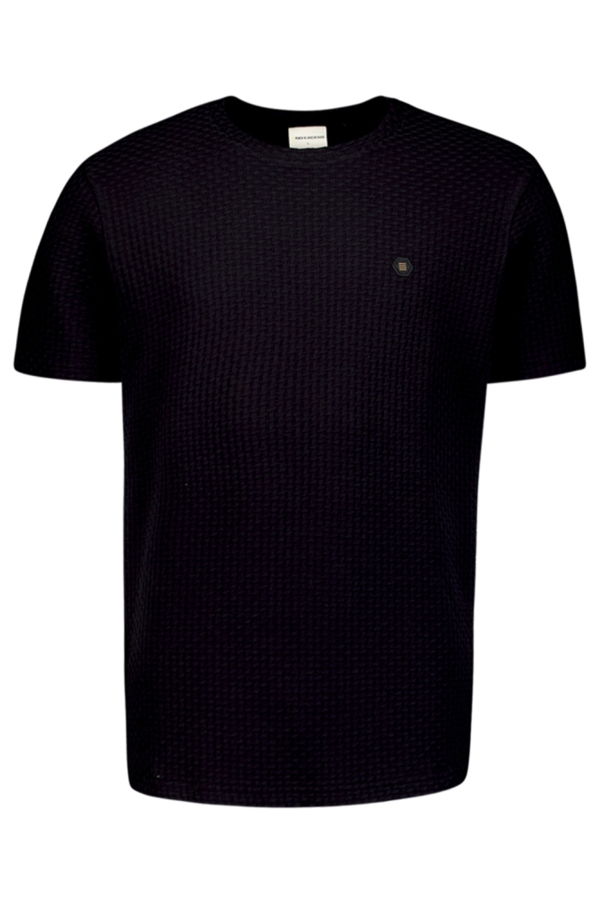 NO-EXCESS zwarte heren t-shirt | Vooraanzicht