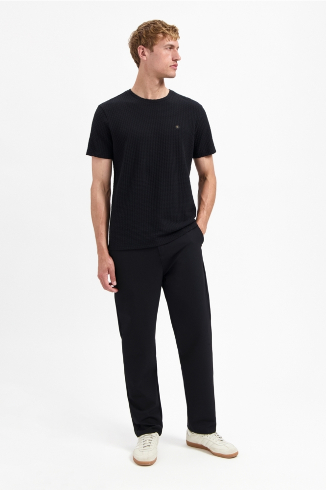 NO-EXCESS zwarte heren t-shirt | Model